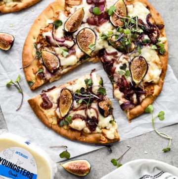 Barbecue Chicken Pizza with Goat Gouda1