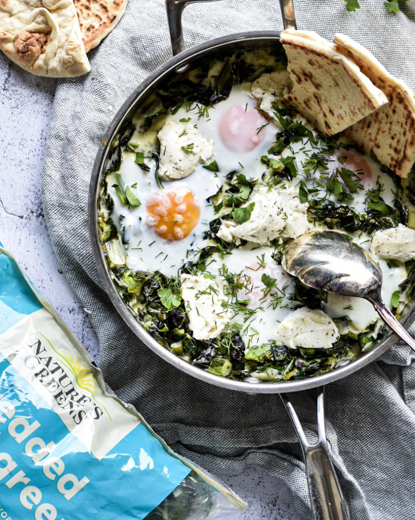 Meatless Monday: Collard Greens Shakshuka