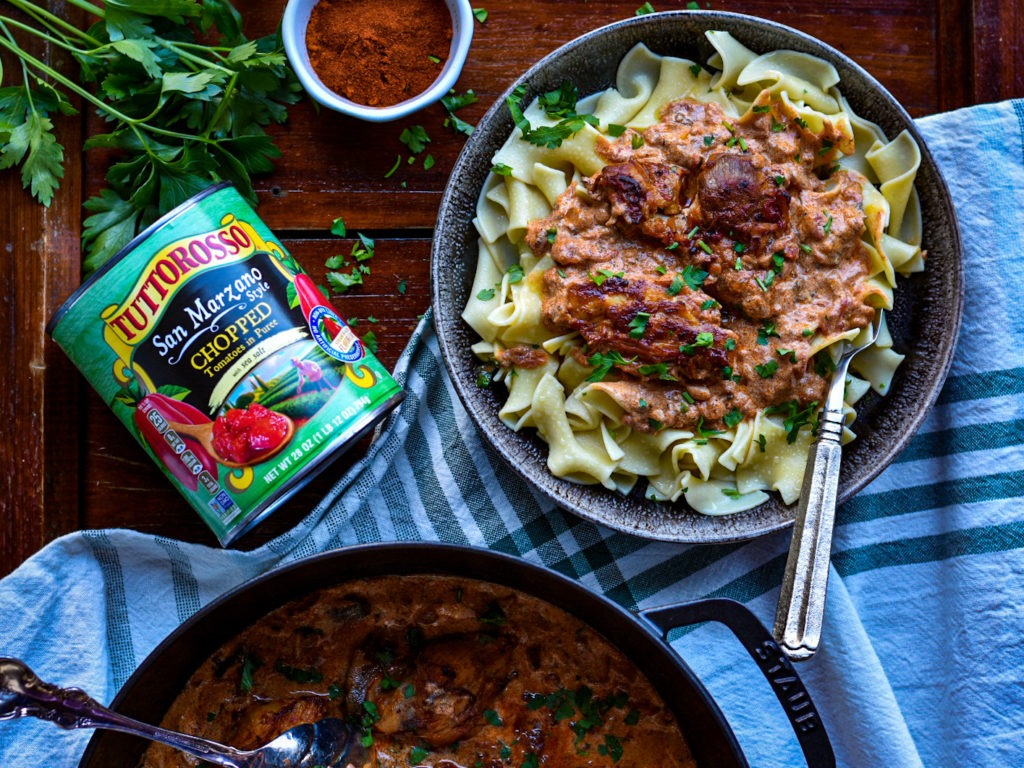 The Ultimate Chicken Paprikash