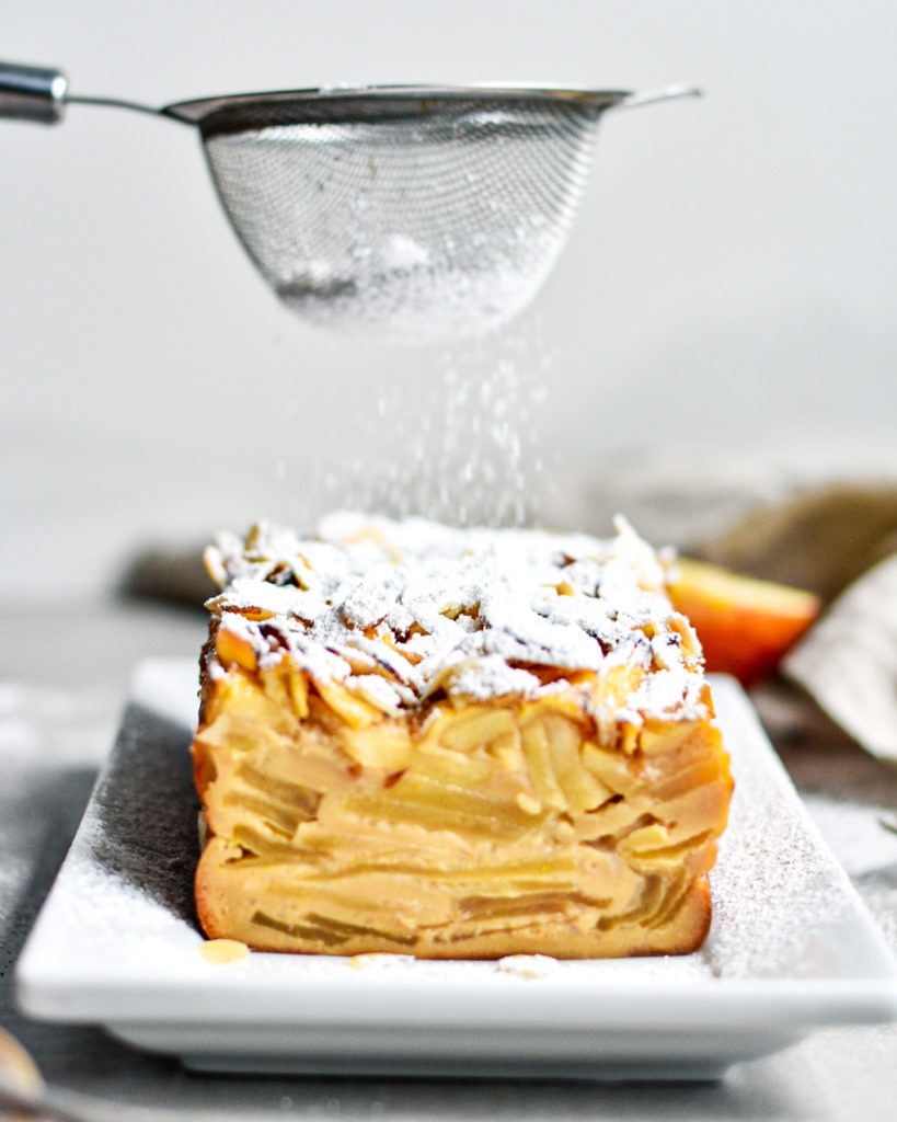 invisible apple cake