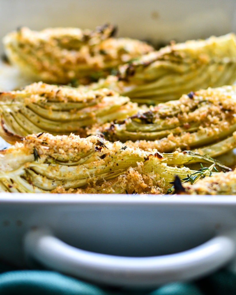 Parmesan Crusted Roast Fennel
