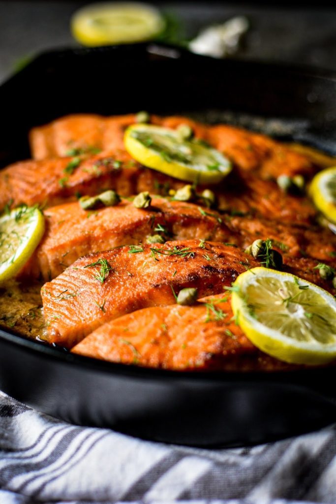Salmon Piccata
