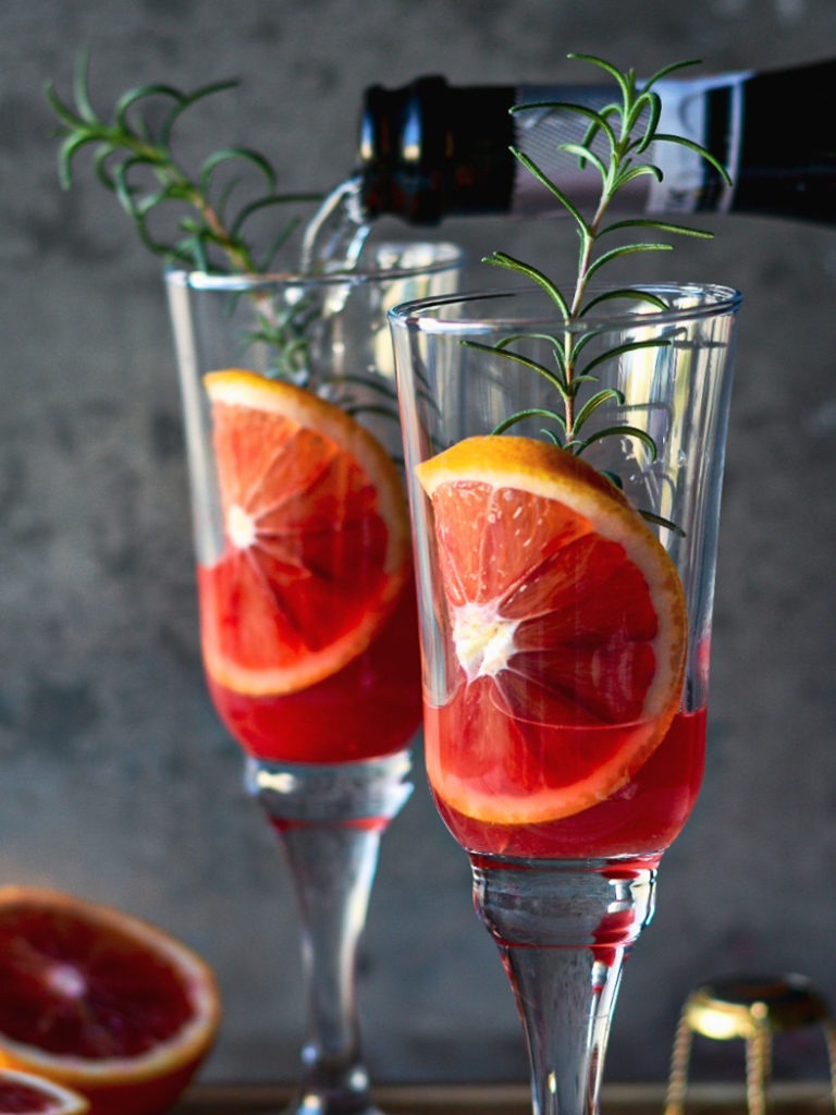 Dazling Blood Orange Mimosa