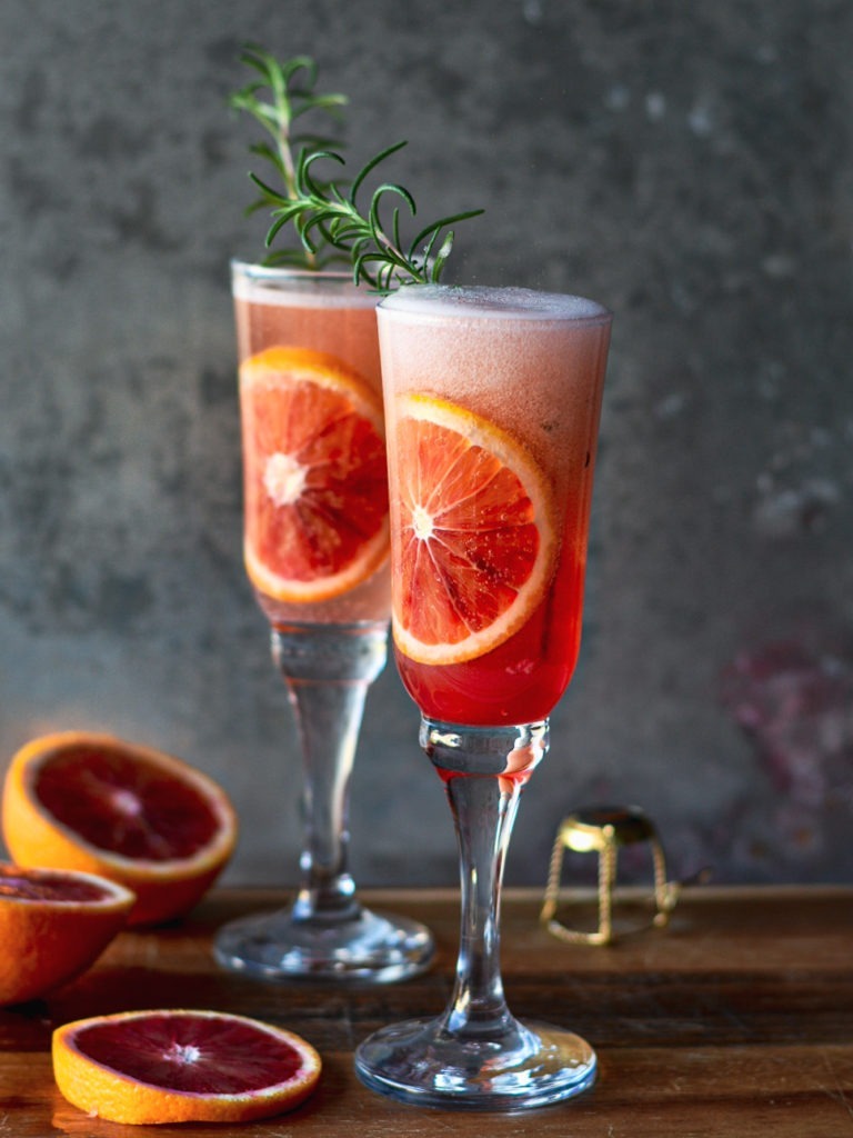 Dazzling Blood Orange Mimosa