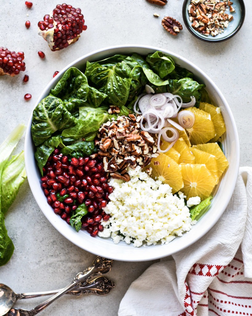 Orange-Pomegranate Winter Salad