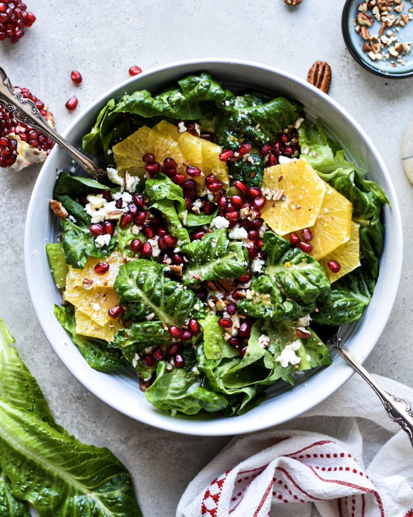 Orange-Pomegranate Winter Salad