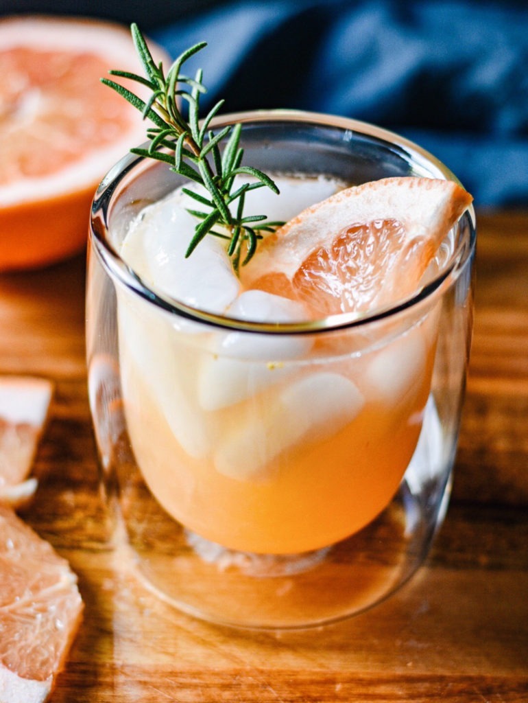 Grapefruit Greyhound Cocktail