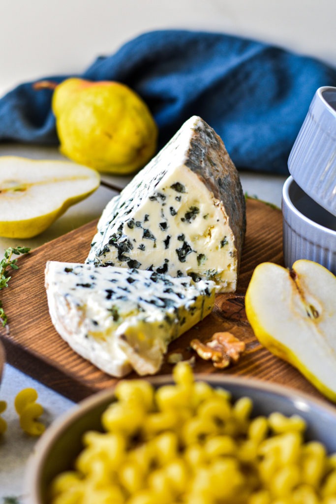 Pear and Roquefort Macaroni and Cheese