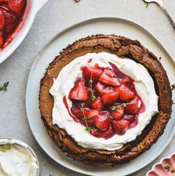 Flourless Red Wine Chocolate Cake