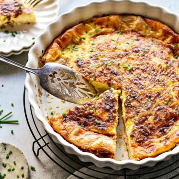 Elegant Smoked Salmon Quiche