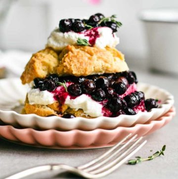 Easy Blueberry Shortcake