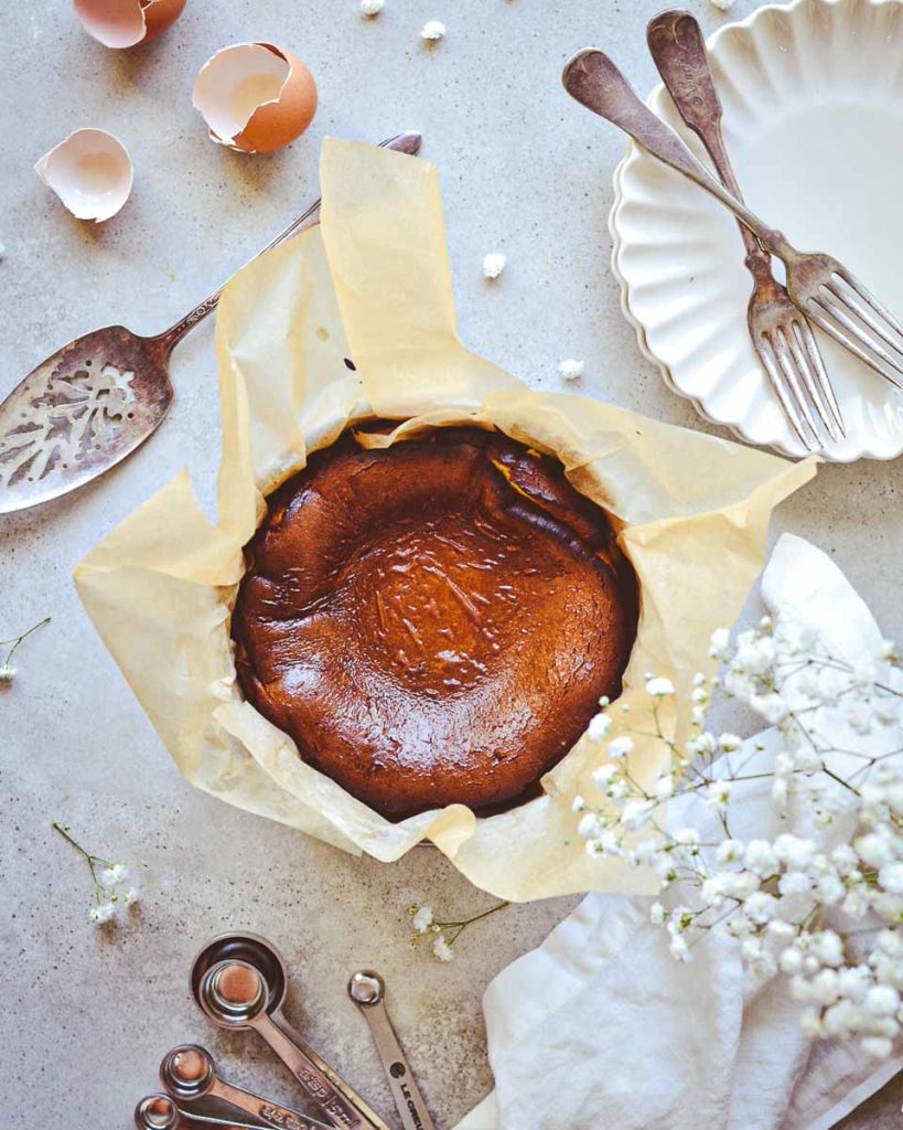 Classic Basque Burnt CHeesecake