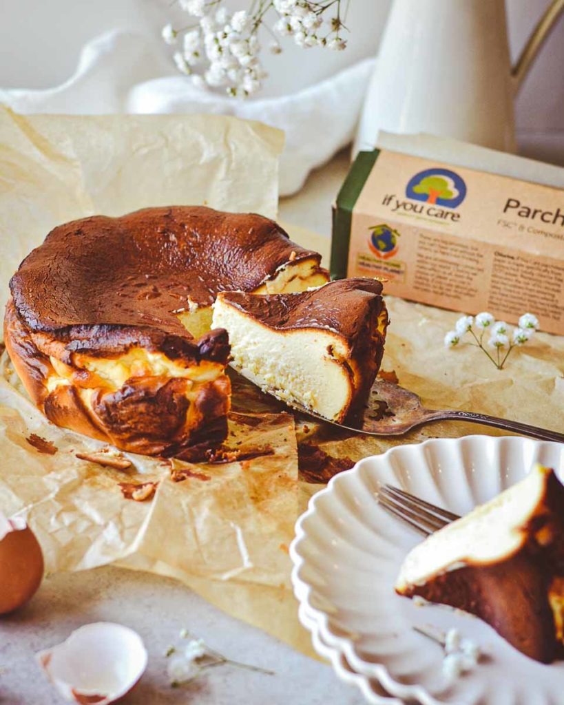 Classic Basque Burnt Cheesecake
