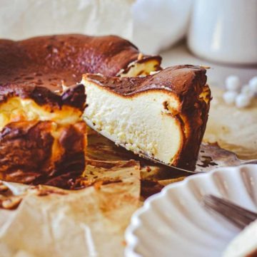 Classic Basque Burnt Cheesecake