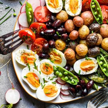 Spring Brunch Board with Asparagus
