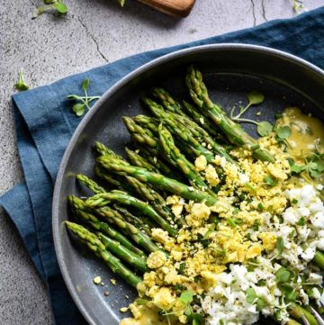 Elegant Asparagus Mimosa Salad