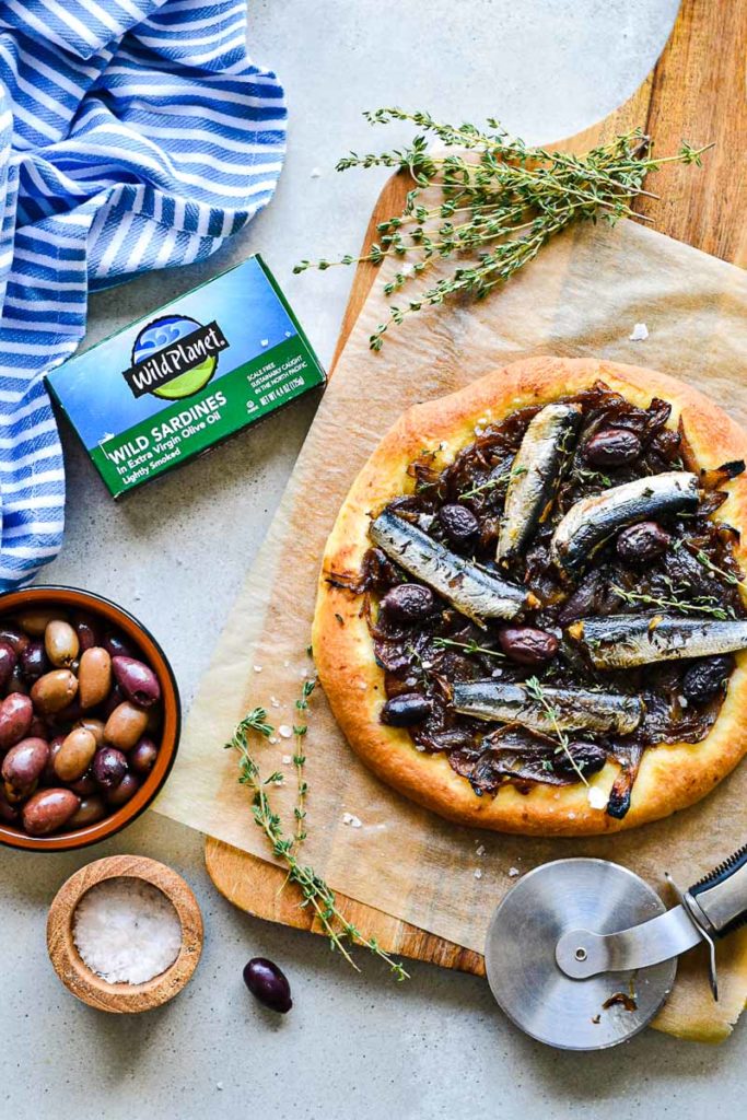 Easy French Pissaladière with Sardines