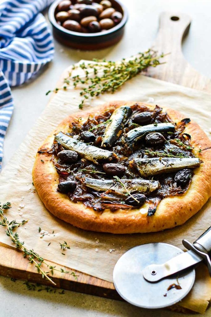 Easy French Pissaladière with Sardines