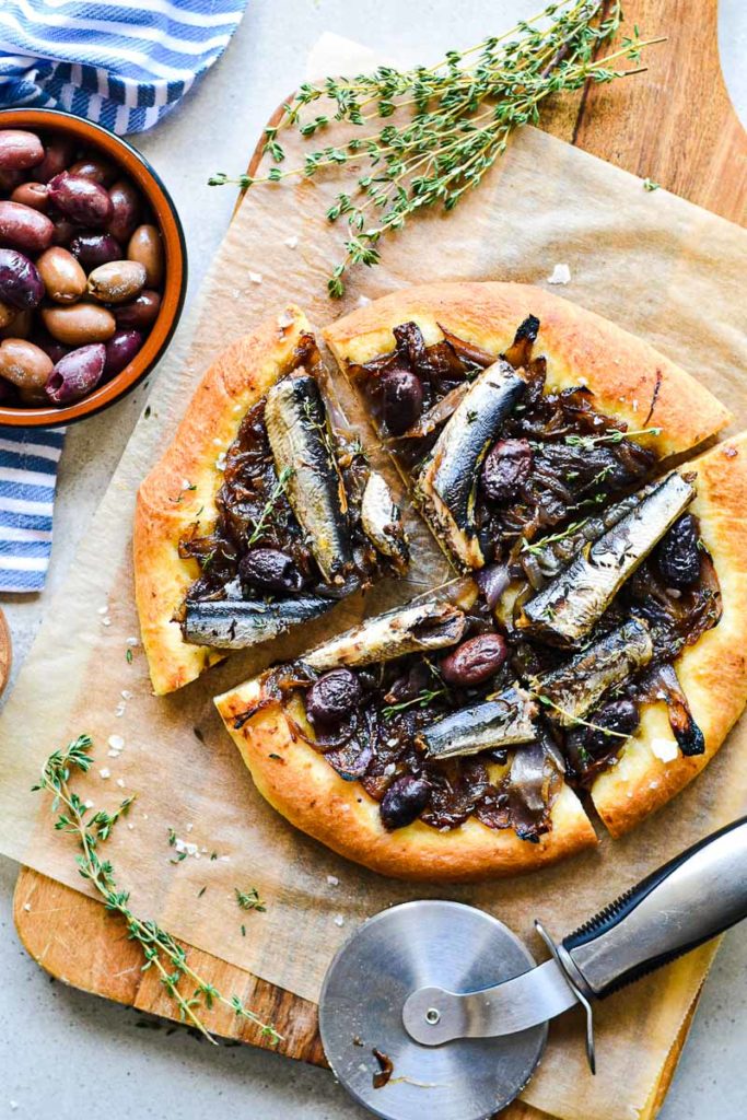 Easy French Pissaladière with Sardines