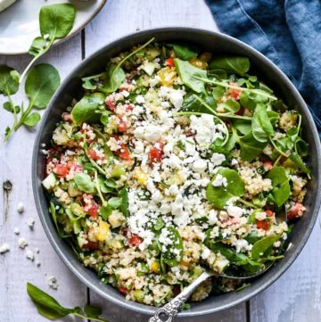 Easy Quinoa Tabbouleh Salad
