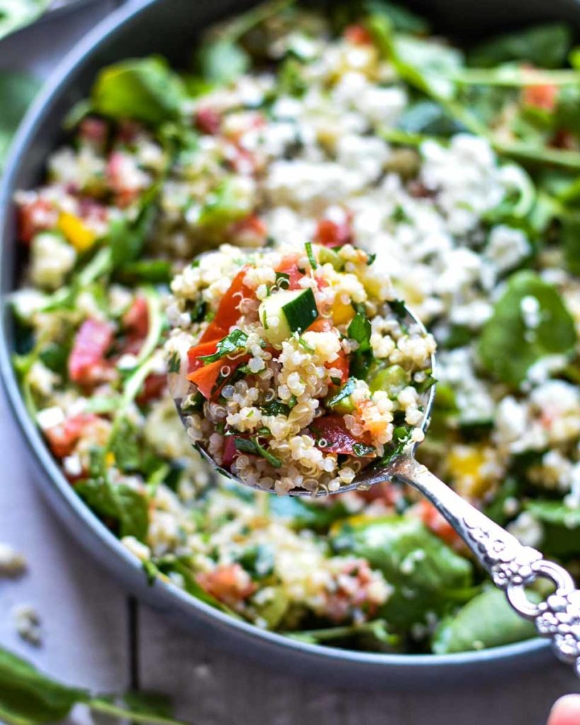 Easy Quinoa Tabbouleh Salad