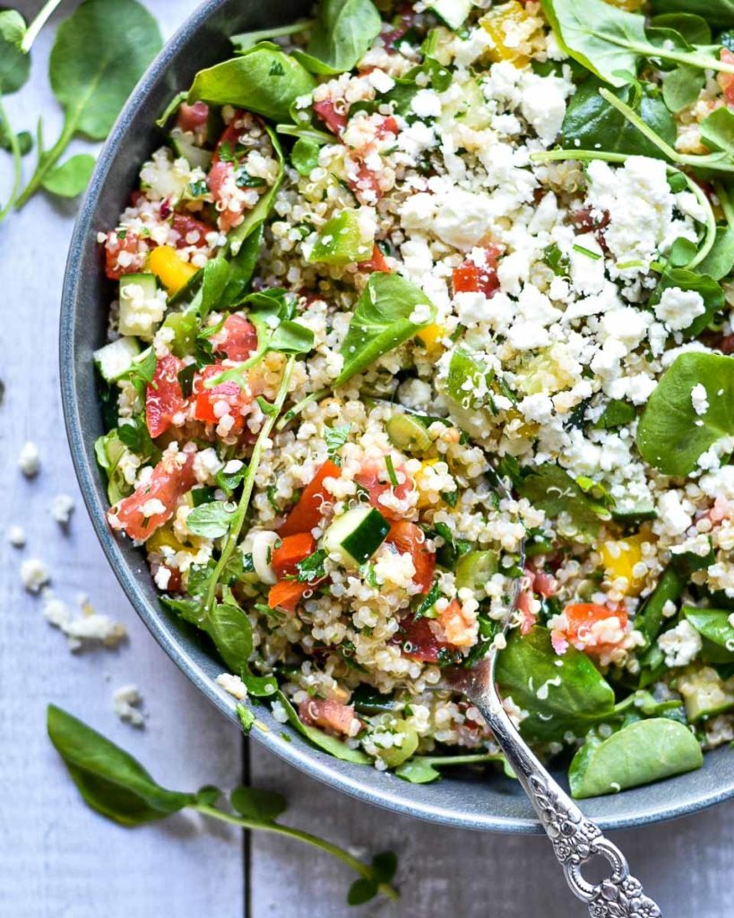 Easy Quinoa Tabbouleh Salad