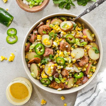 Spicy Corn Chowder Salad