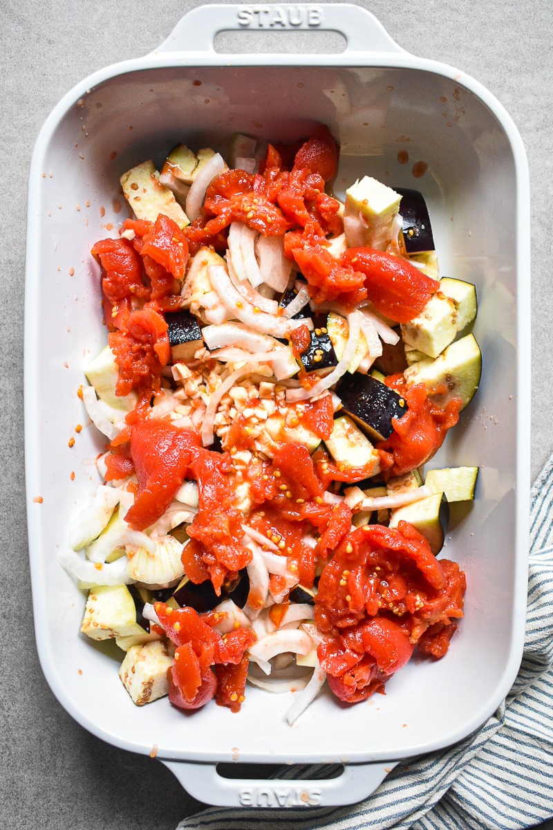 Sheet Pan Tortellini alla Norma