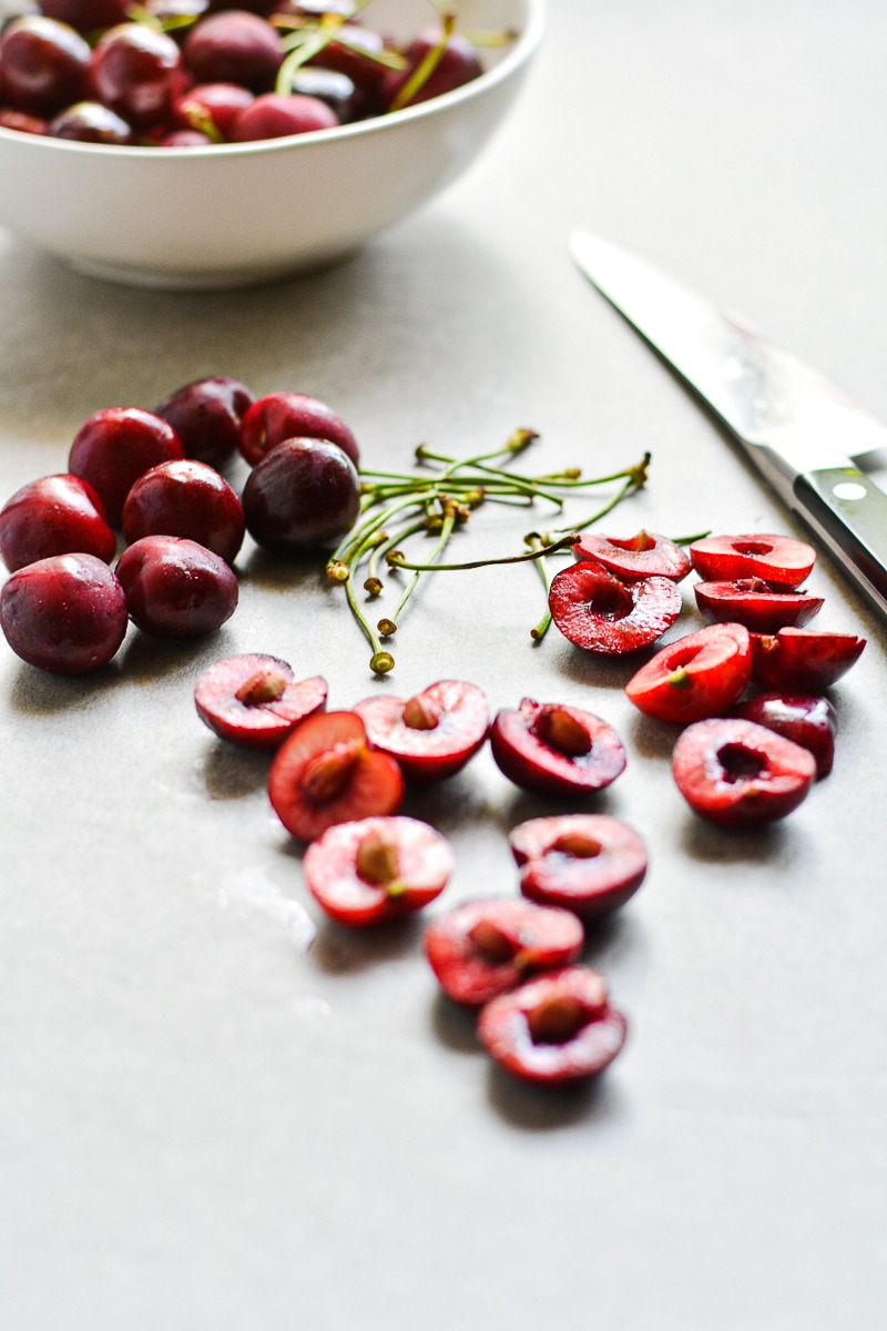 Fresh Summer Cherry Salsa