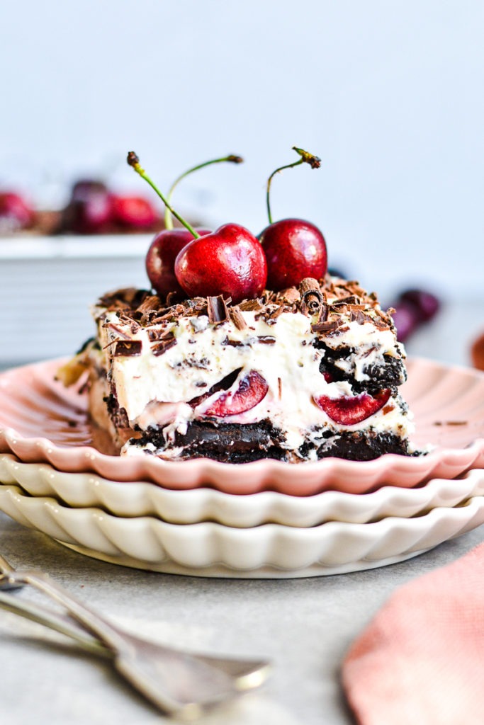 Easy No-Bake Black Forest Icebox Cake