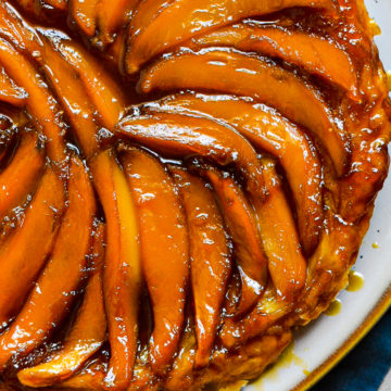 Easy Mango Tarte Tatin
