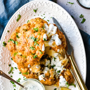 Tandoori Style Roasted Cauliflower
