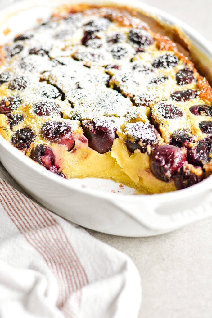 Fresh Cherry Clafoutis