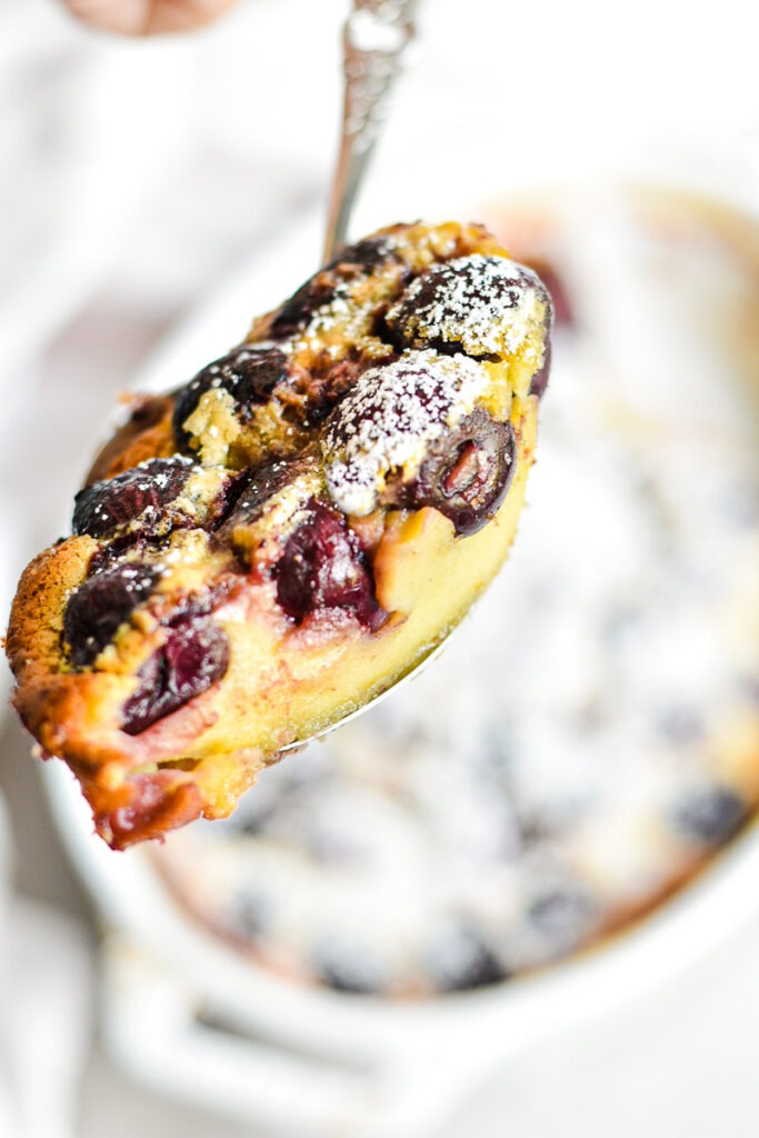 Fresh Cherry Clafoutis