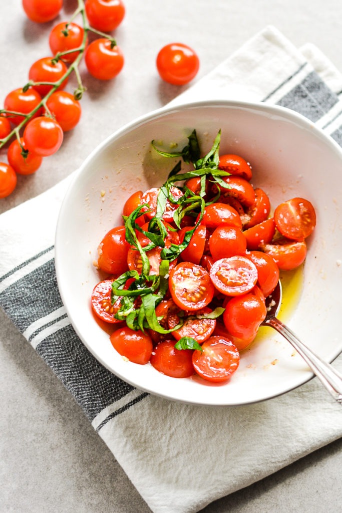 Roasted Balsamic Eggplant Bruschetta