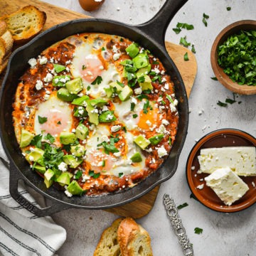 Easy Moroccan Shakshuka
