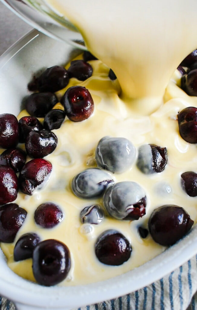 Fresh Cherry Clafoutis