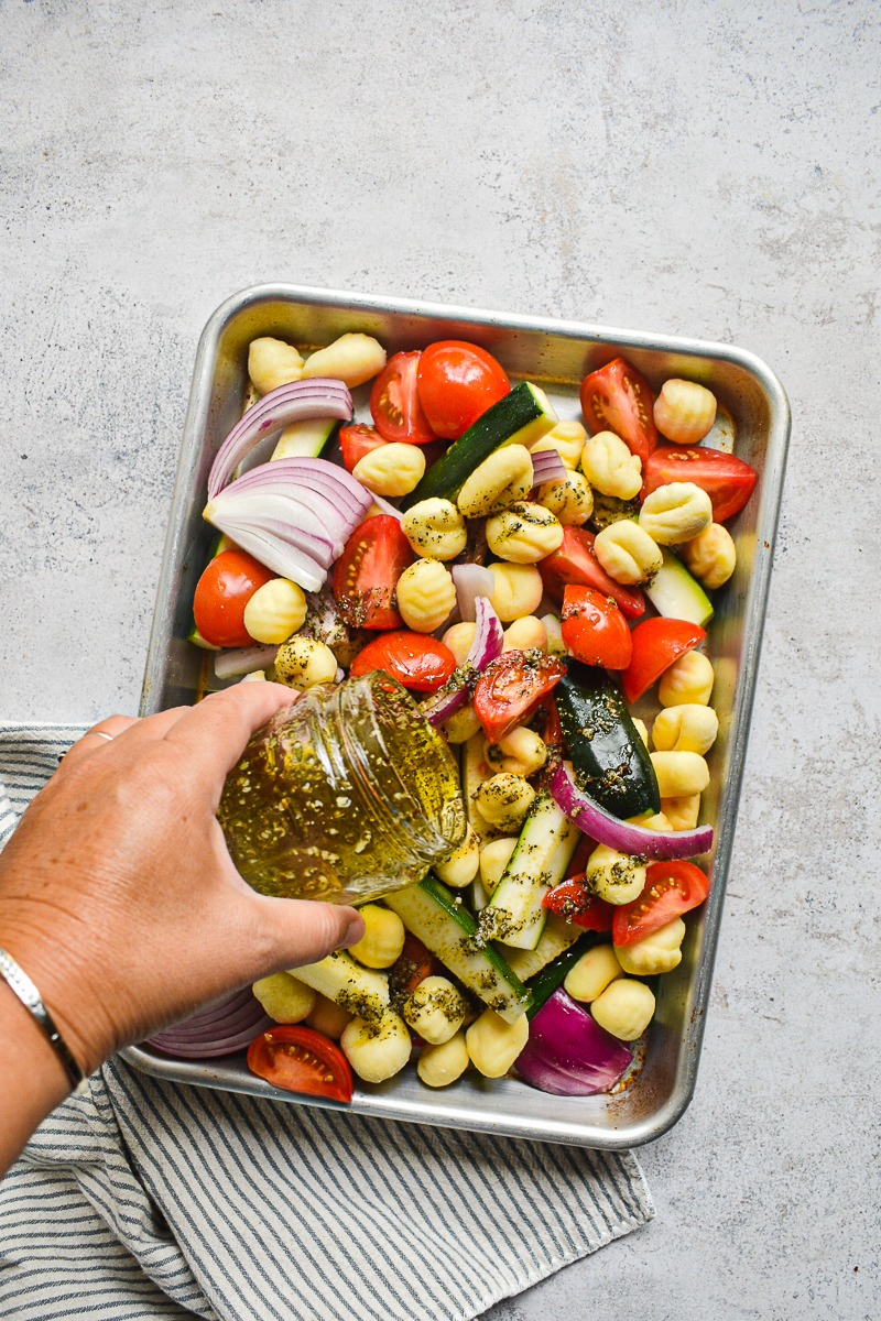 Baked Gnocchi with Summer Vegetables
