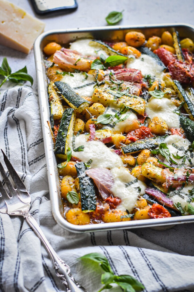 Baked Gnocchi with Summer Vegetables