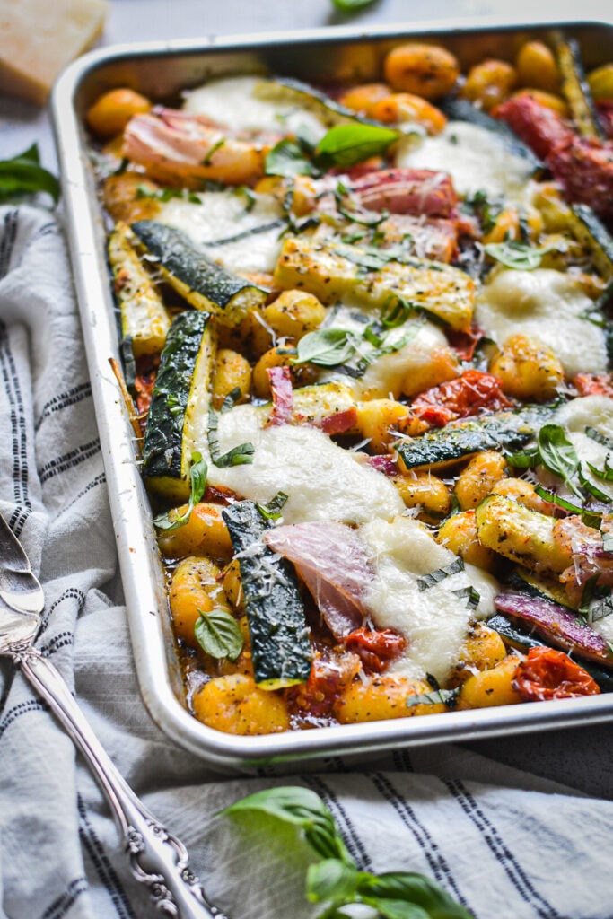 Baked Gnocchi with Summer Vegetables