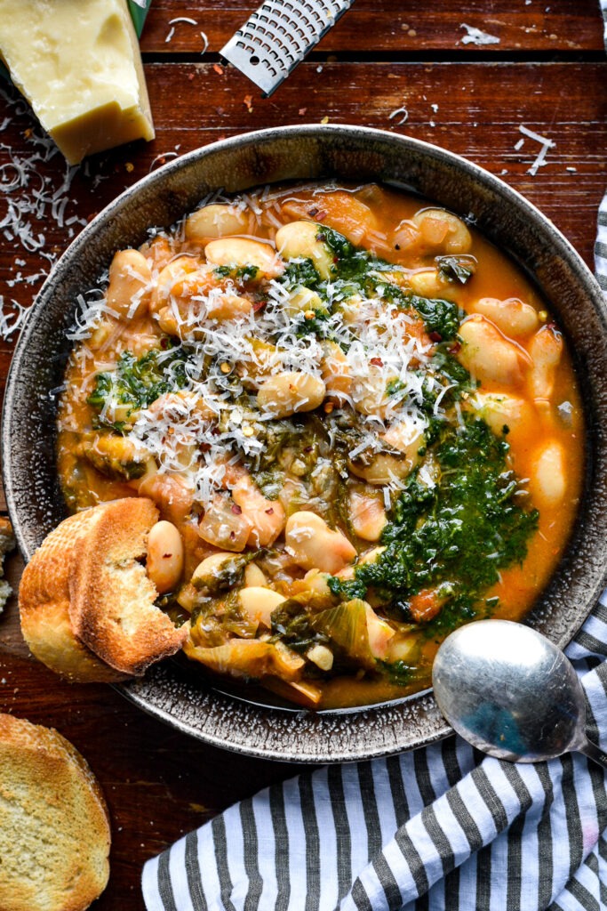 Butter Bean and Escarole Soup