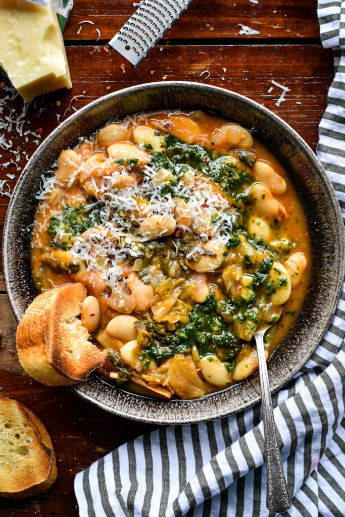 Butter Bean and Escarole Soup