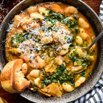 Butter Bean and Escarole Soup