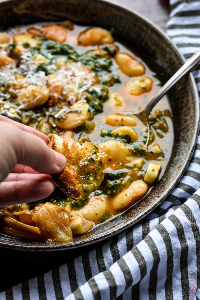 Butter Bean and Escarole Soup