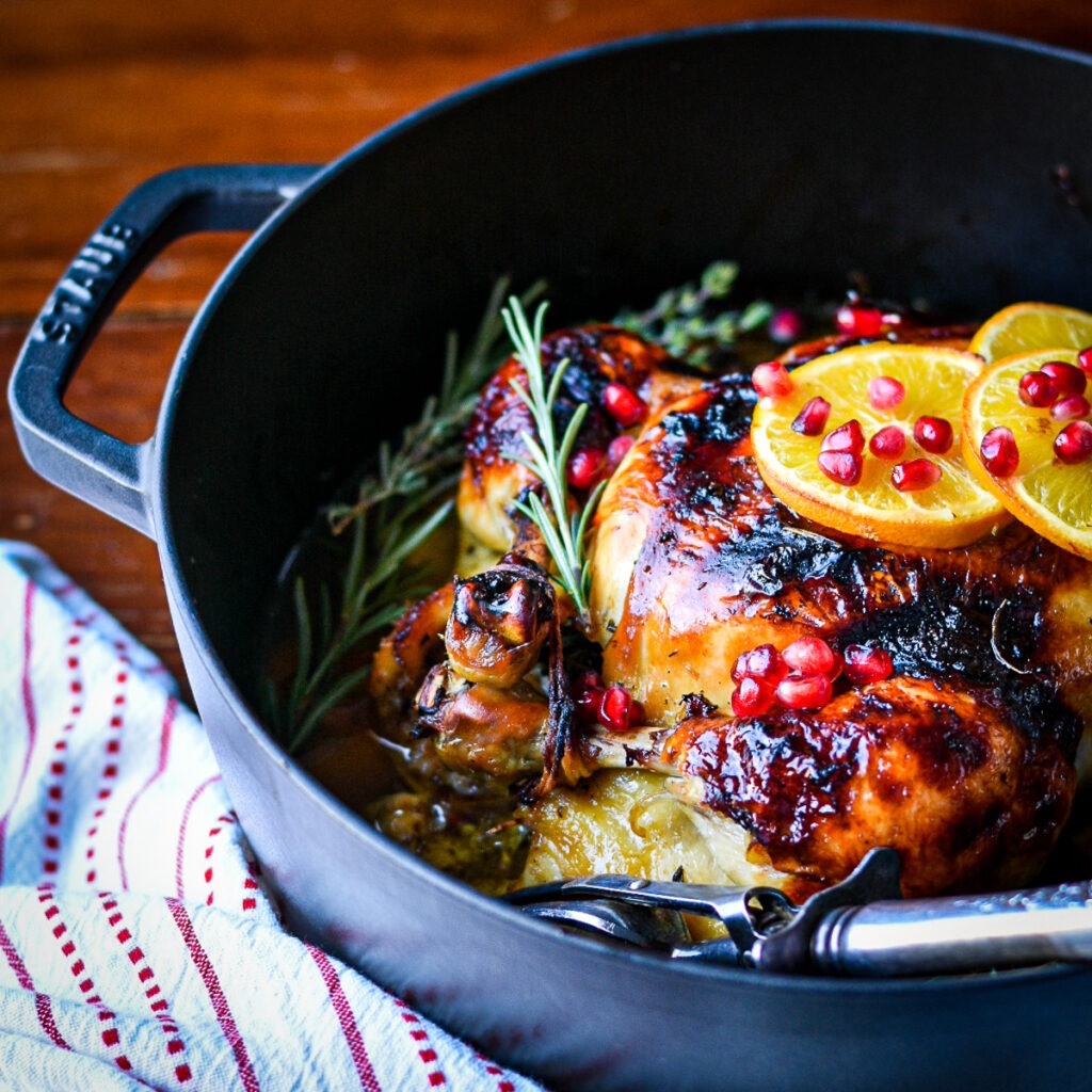 Honey Orange Roast Chicken