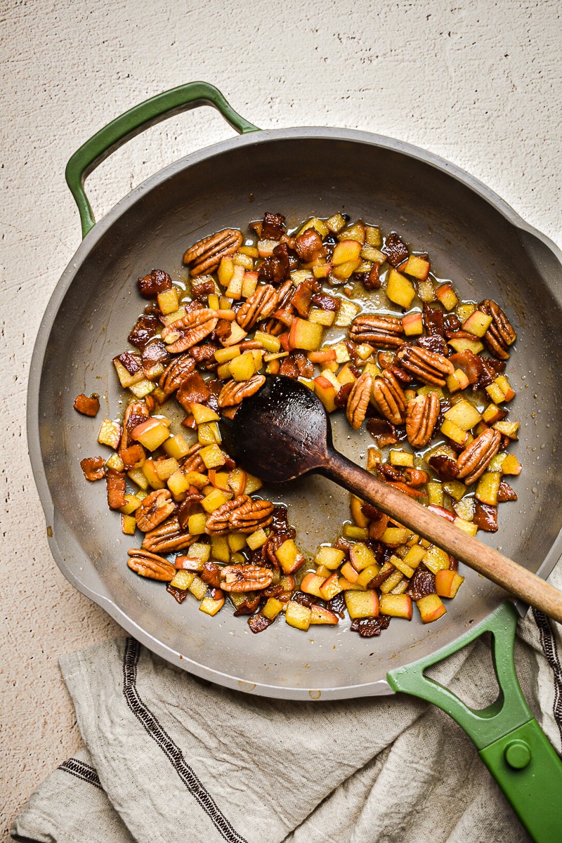 Charred Fall Romaine Salad
