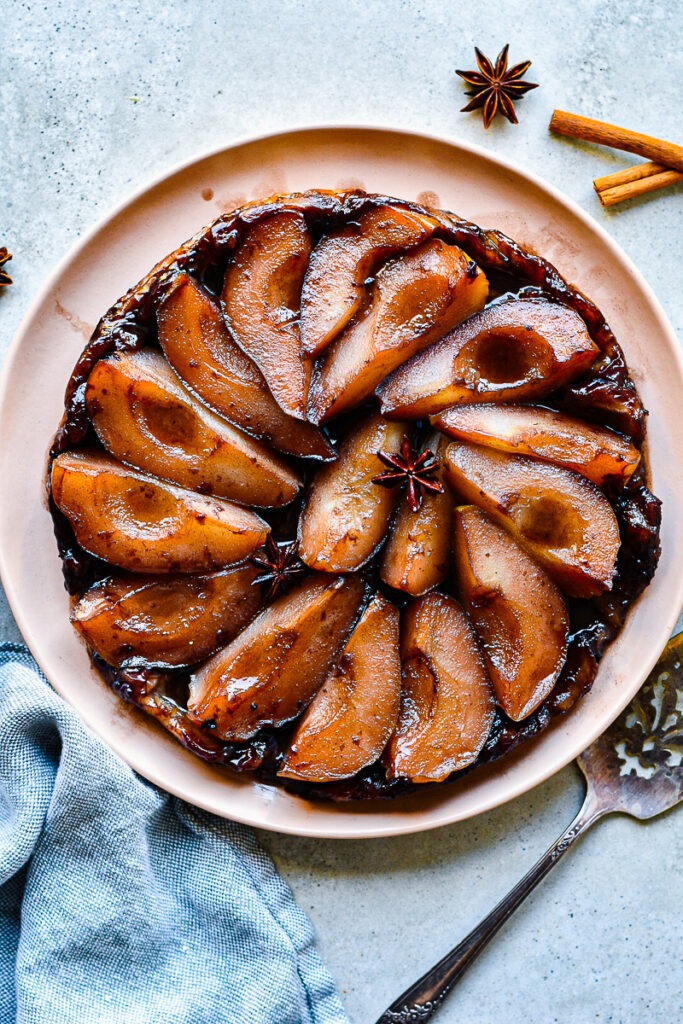 Red Wine Tart Tatin