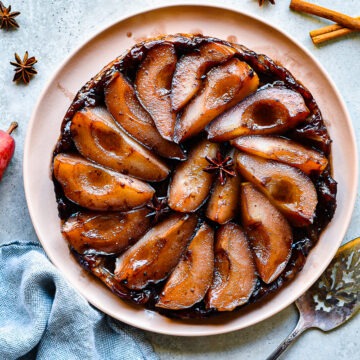 Red Wine Tart Tatin