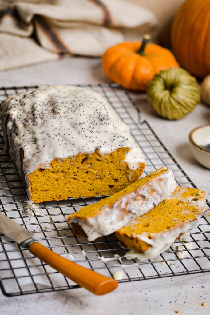 Easy Pumpkin Poppyseed Bread