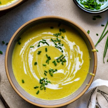 Creamy Leek Potato Soup